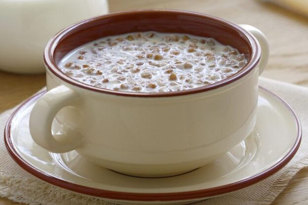 Buckwheat with kefir for a 3-day diet
