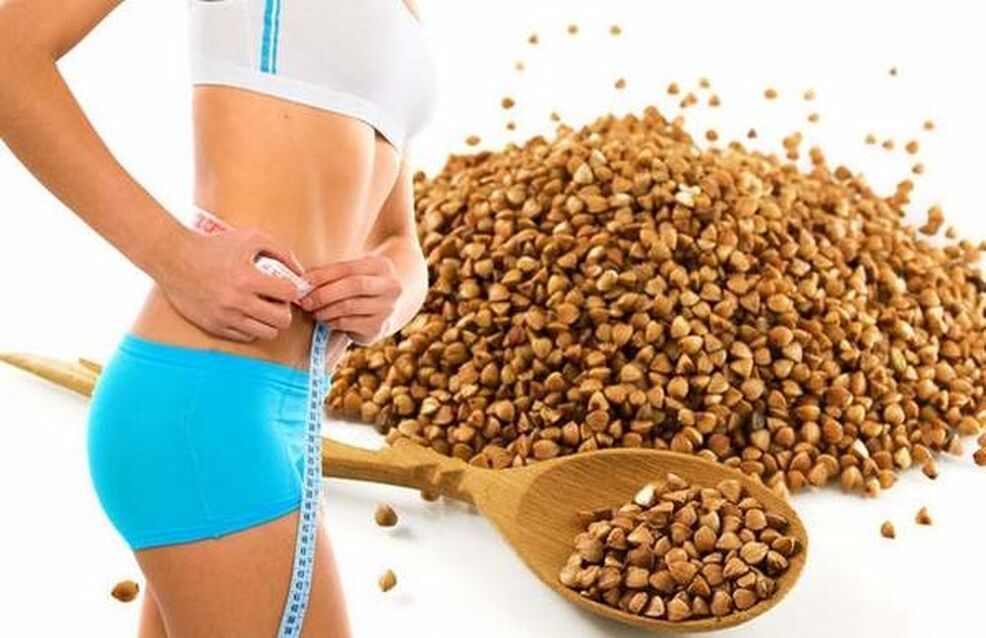 Weight loss thanks to buckwheat diet