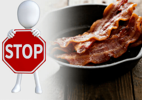 give up bacon for weight loss